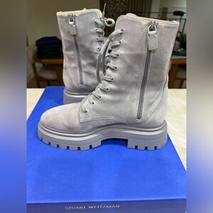 Stuart Weitzman Bedford Sleek Lace Up